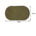 thumbnail image 2 of 10 Pairs Oval Shape Iron-on Patch Elbow Applique Cloth Sticker Badge - 18*11cm (random Color) Banmo, 2 of 5