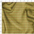 thumbnail image 4 of Soimoi Tissu Vert Poly Georgette Imprimé Astérisque & Baies Fruits pour Couture, Largeur 52 Pouces, 4 of 5