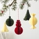 thumbnail image 2 of Adornos colgantes de bolas de árbol de Navidad Mini colgantes de bolas de nido de abeja de papel Decoraciones navideñas 2025 Suministros para fiestas de Nochevieja, 2 of 5