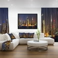 thumbnail image 3 of Design Art New York Skyline at Night Framed Canvas Art Print, 3 of 4
