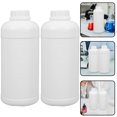 thumbnail image 2 of Miangastore 3pcs Reagent Bottles Sample Bottles with Cap Empty Liquid Bottles Refillable Sample Bottles(1L), 2 of 8