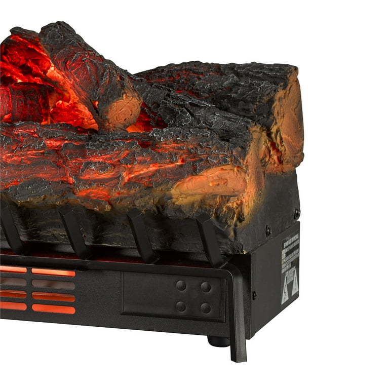 Duraflame® Infrared Quartz Rustic Pine Electric Log Set Heater, Black -  Walmart.com