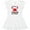 AA-White, variant on Inktastic Someone In Cancun Loves Me Girls Baby Dress