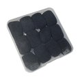 thumbnail image 3 of Bunblic 12 Pcs Microphone Pare-Brise Couverture de Micro Compact Facile à Utiliser Protection Professionnelle Réutilisable Pare-Brise Microphone Éponge Noir 2.7c, 3 of 8