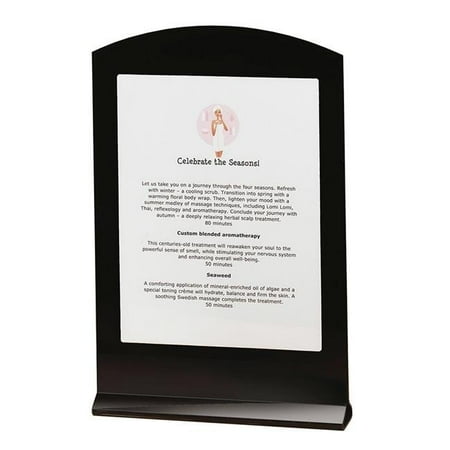 

Cal Mil 633 Classic Arched Displayette - 8.5 x 1 x 11 in.
