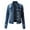 Dark Blue, variant on Lindreshi Shackets for Women Fall Women with Pockets Denim Hole Slimming and Slimming Top Jacket Cardigan