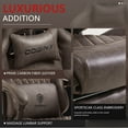 Free Shipping! Dowinx PU Leather Gaming Chair with Massage Lumbar