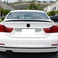 thumbnail image 2 of Ikon Motorsports Compatible with 14-20 4 Series F32 Performance Trunk Spoiler Painted #300 Alpine White III, 2 of 7