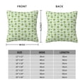 thumbnail image 2 of Pofeuu Green Avocado Print Double-sided plush pillowcase Square Throw Pillow Covers Pillows Cover for Living Room Bedroom Sofa Couch Cushion Cover（No pillow core）-26"x26", 2 of 7