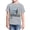 Sport Grey, variant on Big Name Big Face Youth Graphic T-Shirt (Tropical Blue, XS-XL)