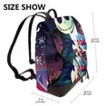thumbnail image 2 of Goofa The Nightmare Before Christmas Pattern Leather Backpack Purse for Women Fashion Multipurpose Design Handbag Ladies Shoulder Bags Travel Backpack, 2 of 4