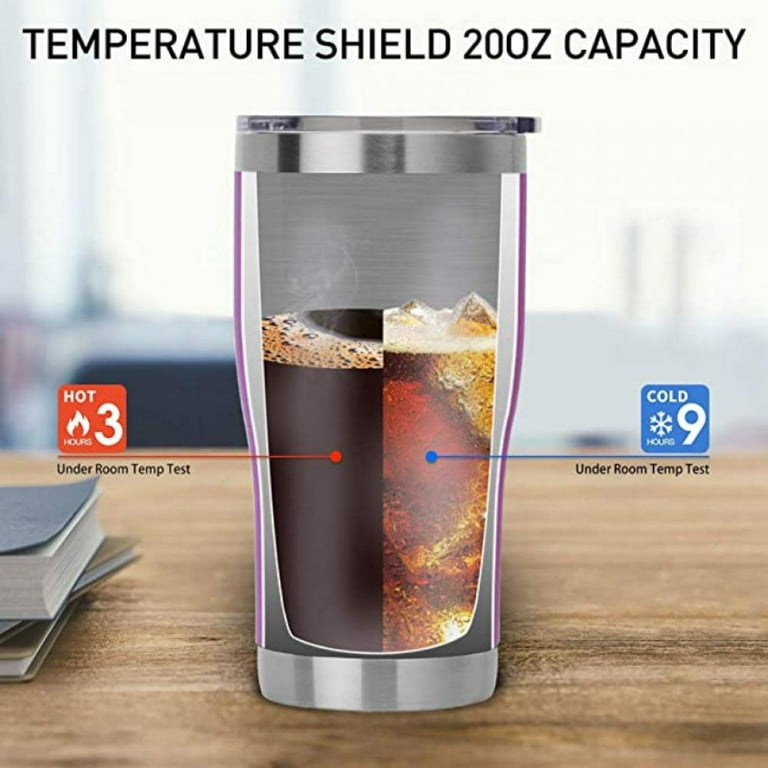 20 OZ Stainless Steel Tumbler Vacuum Double Wall Keep Cold Hot Travel  Coffee Mug