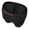 thumbnail image 4 of Men's Jockey® Chafe-Proof Pouch Microfiber 6" 3-Pack +1 Bonus Boxer Briefs Color: Black Size: M, 4 of 4