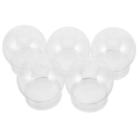 Raindrops 15 Pcs Plastic Globe Craft Christmas DIY Child Baby Transparent