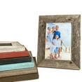 thumbnail image 5 of Rustic Farmhouse 8.5" x11" Espresso Reclaimed Wood Picture Frame (1.50" Molding), 5 of 10