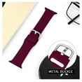 thumbnail image 4 of SHELLTON Silicone Sport Replacement Watch Band Strap for Apple Watch Series 1/2/3/4/5/6 38mm/40mm/42mm/44mm, 4 of 7