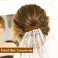 thumbnail image 3 of Women Hair Comb Accessories, Plastic Hair Side Combs, Twist Decorative Comb Clips for Women Bridal Wedding Veil Teeth(Black, Light Coffee, Dark Coffee), 6 Pcs, 3 of 8