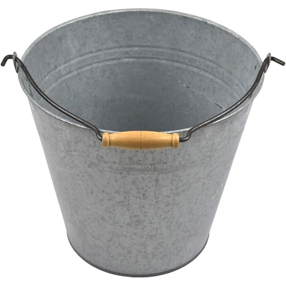 Esschert Design OZ48 inc Bucket with Handle, Large , 9.5 L