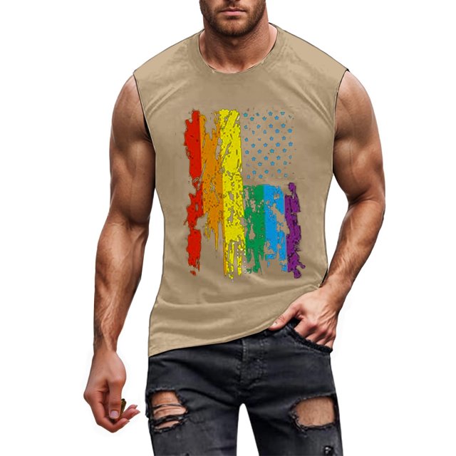 Petite Turtleneck Tops Men Foam Clothe Top Deep Lightweight Pullover plus Size Short Sleeve Long Sleeve Raglan Shirt Men Compression Set Layering Tee Tunic Mens Turtle Neck Top Men's Rainbow Flag