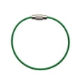 thumbnail image 1 of Clearance! Color Coated Wire Rope Keychain Key Ring Stainless Steel Keychain Rubber Coated Wire Ring Wire Lock Buckle Warehouse Clearance Deals Today #10, 1 of 2