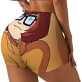 thumbnail image 2 of Saiise Scooby-Doo Print Workout Shorts for Women Gym Yoga Running Sport Active Exercise Fitness Shorts-X-Large, 2 of 8