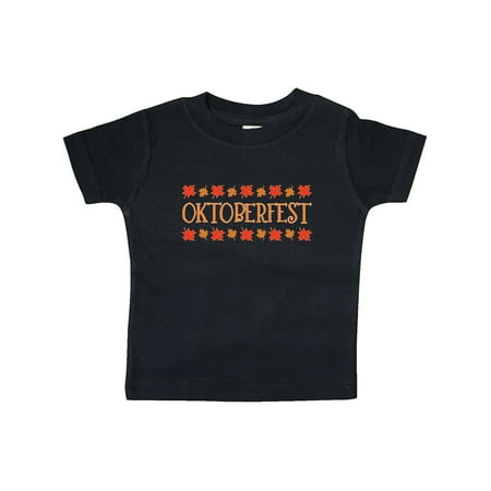 

Inktastic Oktoberfest with Orange Leaves Gift Baby Boy or Baby Girl T-Shirt