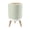 Color 2, variant on Small Trash Can with Lid Vertical Green White Striped 1.8 Gallon Dog Proof Trash Can Round Garbage Can Waste Bin Wastebasket for Bathroom Bedroom Living Room