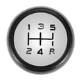thumbnail image 3 of Youkk Leather-made Gear Knob For Luxurious And Comfortable Grip Good Hand Feeling High-end Texture without Adapter Height 9.8cm 1Set, 3 of 6