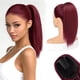 thumbnail image 1 of Yanonmyfd Black Straight Drawstring Ponytail Extension - 28 Inch Long Straight Drawstring Ponytail Extension Natural Looking Fluffy Soft Synthetic Cheer Posh Pony Tails Hairpieces Daily Party, 1 of 38