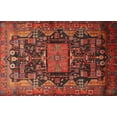 thumbnail image 1 of Ahgly Company Indoor Rectangle Traditional Sienna Brown Animal Area Rugs, 4' x 6', 1 of 6