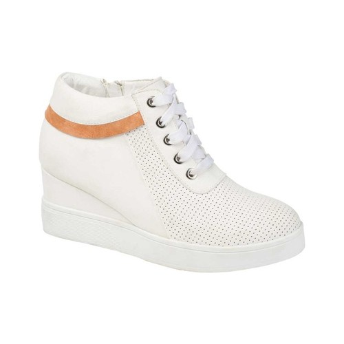 Journee Collection - Women's Journee Collection Ayse Wedge Sneaker ...