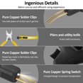 thumbnail image 4 of Plastic Welding Machine Car Bumper Repair Kit, 50W Garage Tools Hot Staplers PVC Stapling Machine Car Bumper Repair Tool Welding Repair Tool, 4 of 8