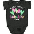 thumbnail image 3 of Inktastic My Mom is the Best Librarian Ever Boys or Girls Baby Bodysuit, 3 of 5