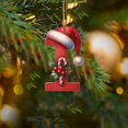 thumbnail image 1 of Clearance! 26 Christmas Letter Decorations A To Z (without H And V) Hanging Christmas Tree Pendant Alphabet Letters Named Alphabet Decorations Christmas Tree Decorations, 1 of 6