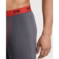 thumbnail image 5 of Real Essentials 5 Pack: Mens Compression Shorts - Quick Dry Performance Active Underwear (Available in Big & Tall), 5 of 6