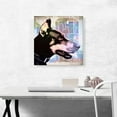 thumbnail image 2 of ARTCANVAS Doberman Dog Breed Pastel Colors Canvas Art Print - Size: 18" x 18" (1.50" Deep), 2 of 9