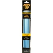 Lion Brand Double Point Knitting Needles, 8", 5-Pack, Size 10, Blue