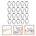 thumbnail image 3 of GAXIRE 50Ud Accesorio De Acero Inoxidable Para Cuerdas Con Anillo Triangular Para Evitar Desgaste, 3 of 8