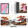 thumbnail image 3 of Cherry Blossom XL Mouse Pad,Large Mouse Pad Gaming 31.5 x 11.8 in Mouse Mat Desk Pad,Extended Keyboard Mousepad Large Desk Mat with Non-Slip Rubber Base and Stitched Edge for Home Office, 3 of 6