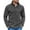 Dark Grey, variant on COOFANDY Mens Casual Slim Fit Knitted Pullover Sweatshirt Long Sleeve Basic Stand Collar Designed