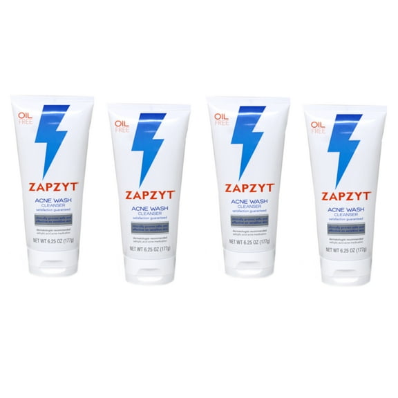 ZAPZYT Acne Wash 6.25 oz (Pack of 4)