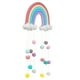 thumbnail image 4 of Colgante Arco Iris Nube Gotas de lluvia Decoración Bebé Dormitorio Decoración Colgante de pared colgante, 4 of 7