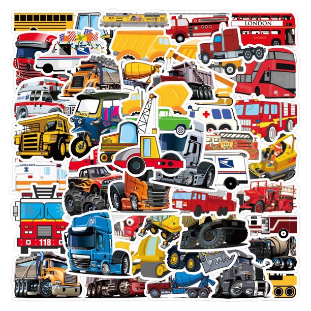 50 Uds pegatinas de dibujos animados Kawaii, pegatina de vinilo de dibujos animados de coche bonito para botella de agua, portátil, coche, pegatina para niños, adolescentes y adultos JAMW Sencillez