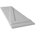 thumbnail image 6 of Ekena Millwork 16 1/8"W x 71"H True Fit PVC Three Board Joined Board-n-Batten Shutters w/Z-Bar, Primed (Per Pair - Hardware Not Included), 6 of 8