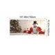 thumbnail image 3 of Gran pancarta navideña para puerta de garaje | Decoración para fiestas navideñas | Decoración para exteriores | Decoración de pared para interiores | Tela de poliéster con ojales | 3,96 x 1,80 m, 3 of 6