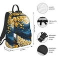 thumbnail image 2 of Easygdp Moonlit Golden Tree Peacock para Easygdp Yak - Mochila Casual Ligera y Resistente para Viaje y Senderismo para Hombres y Mujeres, 2 of 7