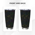 thumbnail image 3 of KLL Chemistry Formulas Print 40oz Stainless Steel Insulated Car Cup with Spillproof Lid - Keep Your Drink Hot or Cold on the Go-Straw Two-piece Set, 3 of 8