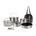 thumbnail image 2 of Juego de utensilios de cocina Cola para acampar acero inoxidable, 2 of 8