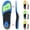 Blue, variant on Ailaka Arch Support Insoles - 4 Heights (29-35mm) for Flat Feet, High Arch & Plantar Fasciitis, Men/Women Orthotic Inserts