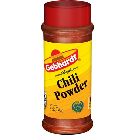 (4 Pack) Gebhardt Chili Powder, 3 ounces